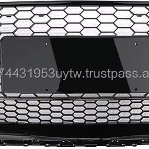 Grille de pare-chocs en ABS pour Audi TT MK3FV 15-19 | Grille en maille TTRS noir brillant avec cadre inférieur | Fedex 3-7 jours de livraison - Product Image 4