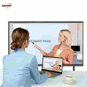 Pizarra Interactiva ASANO <span class=keywords><strong>de</strong></span> 75 Pulgadas con Pantalla Táctil Inteligente para Salas <span class=keywords><strong>de</strong></span> Reuniones, Enseñanza en Línea y <span class=keywords><strong>Trabajo</strong></span> desde Casa - Product Image 2