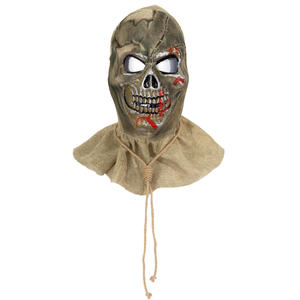 جديد ماكياج الكرة مهرجان الأداء الدعائم هالهالهلالية فزافة الدم هيكل عظمي قناع سماعة الرأس - Product Image 6