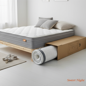 Giường Bộ nhớ bọt 12 <span class=keywords><strong>inch</strong></span> nén chân không nệm Nữ Hoàng Vua 3ft 4ft 4ft <span class=keywords><strong>6</strong></span> 5ft 6ft giường nệm - Product Image 2