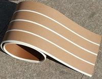 Tapis de sol extérieur pour yacht WYC moderne, lisse, étanche, antidérapant et résistant aux UV en PVC