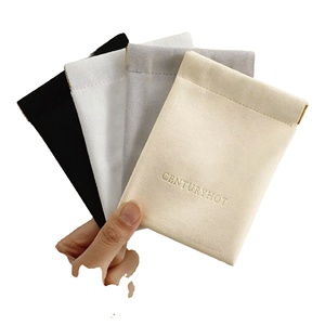 Bolsa Pequeña de Cuero PU al por Mayor para Joyería, Lápiz Labial, Maquillaje, con Cierre Automático y Logotipo Personalizado - Product Image 1