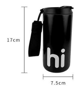 Tasse thermos portable en acier inoxydable 316 au design moderne Tasse à eau pour voiture à boire directement à grande bouche Tasse à vide - Product Image 6