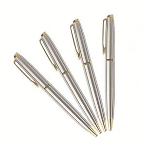 Business Metal Ballpoint Logo Rollerball <b>Pen</b> With <b>Retractable</b> Refills Anniversary Souvenirs for School and Churches - Product Image 1