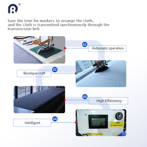 Công nghệ mới hiệu quả cao 360 ° ủi rèm máy ủi tự động - Product Image 2
