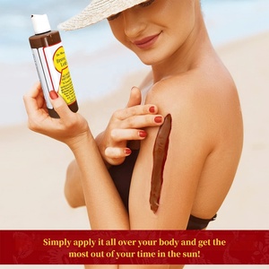 Antes y después de la loción de bronceado Prevenir la decoloración Potenciador <span class=keywords><strong>Solarium</strong></span> SunTan Productos OEM/ODM - Product Image 3