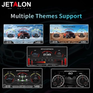 จอแสดงผล LCD แบบดิจิตอลสำหรับรถยนต์ฟอร์ด F-150 ปี 1998-2003 แผงหน้าปัดแบบพกพา วัดความเร็ว วัดระยะทาง แผงหน้าปัดแบบ Virtual Cockpit พร้อมพอร์ต USB - Product Image 4