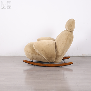 Ghế thư giãn đơn, ghế bập bênh, nội thất phòng khách, ghế dài có tay vịn, ghế nghỉ ngơi, phòng khách hiện đại, ghế sofa thư giãn Z - Product Image 5