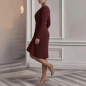 Mercancía General 2026, Ropa <span class=keywords><strong>de</strong></span> Mujer para Comercio Exterior Transfronterizo, Moda Europea y Americana <span class=keywords><strong>de</strong></span> Primavera, Nueva Moda Elegante <span class=keywords><strong>de</strong></span> Color Sólido - Product Image 3