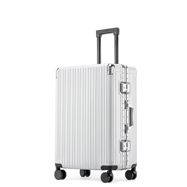 New 20"24"28inch Rolling Luggage Aluminium Frame Trolley Suitcase Men Women Women Boarding Bag Carry on Suitcases