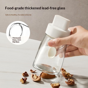 Retractable Seasoning Lid Spoon Integrated <b>Kitchen</b> Seasoning Bottle Sealed Moisture-proof Salt MSG Storage Seasoning - Product Image 4