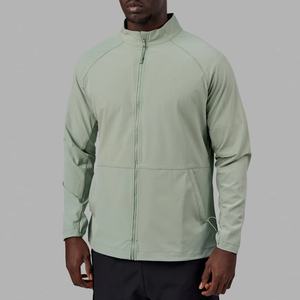 Veste pour homme de haute qualité, fabrication OEM, logo et tissu personnalisés, fermeture éclair, vêtements de rue pour homme - Product Image 4