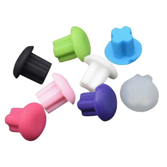 3.5MM Silicone Dust Plug Moisture-Proof Universal Headphone Plug for Laptop Desktop