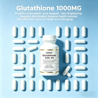 Formule personnalisée : Capsules de glutathion, antioxydants naturels, contribuent à reconstituer les nutriments quotidiens, éclaircissent la peau, complément alimentaire.