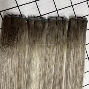 Wavy Hot Sale Top Quality Genius Wefts 100%Virgin Chinese Human Hair Extensions Full Cuticle Intact Braiding Straight <strong>Bleaching</strong> - Product Image 6