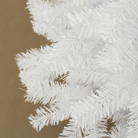 Sapin de Noël en PVC, sapin de Noël commercial, sapin de Noël blanc, sapin de Noël artificiel en PVC, décoration de Noël