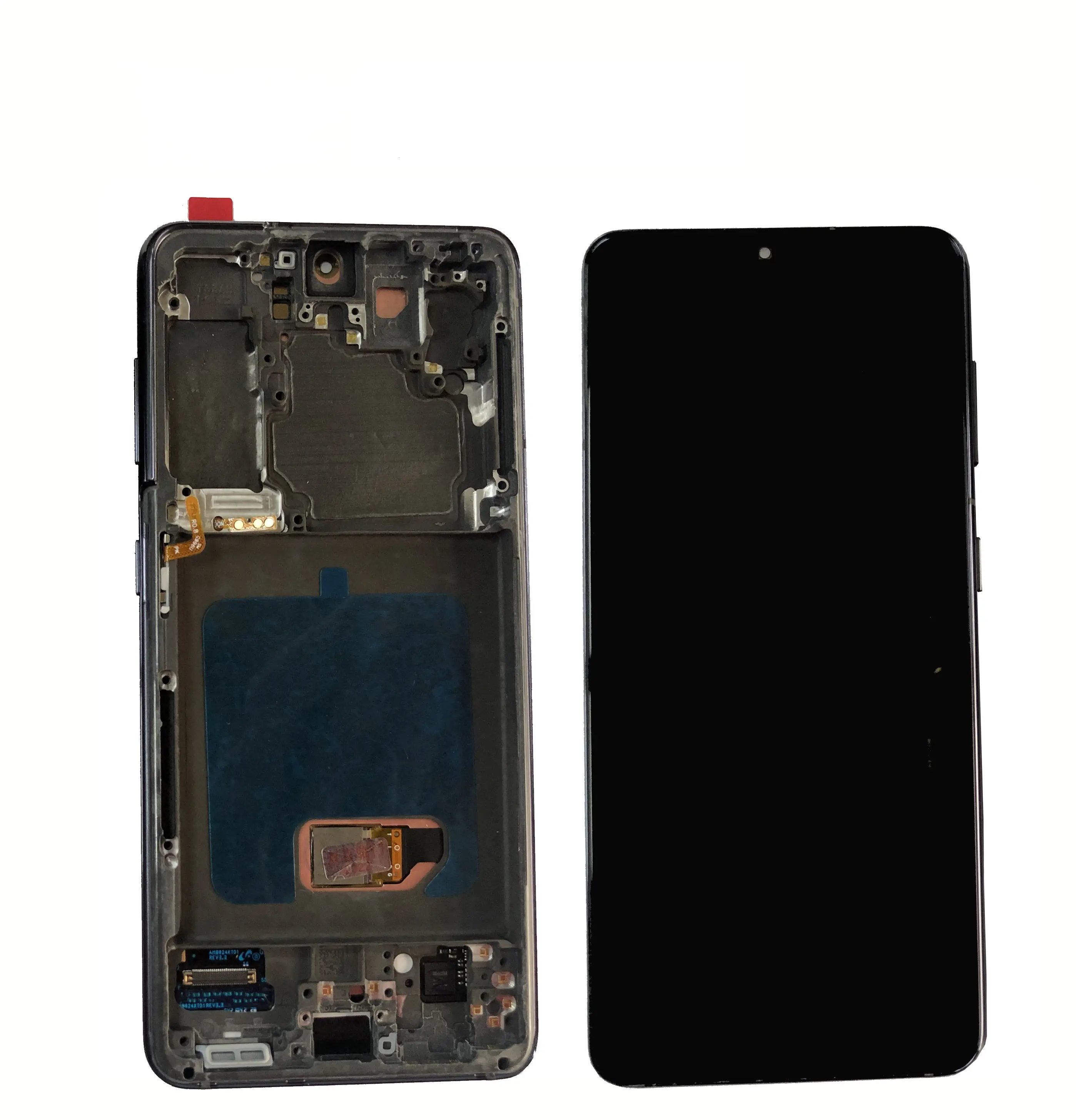 Hot Selling Orginal S21 Lcd Touch Screen For Samsung S21 LCD display Digitizer Assembly Replace For Samsung S21 5G LCD + Frame