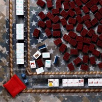 Les nouvelles tuiles de Mahjong américaines patriotiques en acrylique, 160 tuiles, pour 4 joueurs, jeu de luxe et élégant, cadeaux, produits de divertissement pour adultes