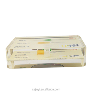 Şeffaf ekonomi akrilik reçine kağıt ağırlığı gömme hapları gömülü reçine - Product Image 5