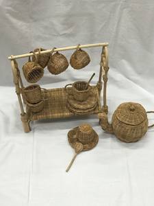 Théière en rotin nouveau design pour bébé jouets tendance 2022 - Product Image 4