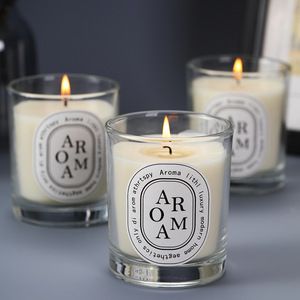 Luxury Candle Jars Custom Logo 12oz Christmas Heat Resistant Long-lasting Wholesale Price Most Popular for Home Decoration - Product Image 1
