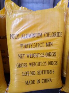 2. अपशिष्ट जल उपचार तरल रसायन पैक 30% पॉली एल्यूमीनियम क्लोराइड 1327-41-9 रासायनिक सहायक एजेंट पीले/सफेद पाउडर - Product Image 4