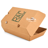 Boîte à hamburger à emporter Burger Récipient alimentaire