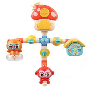 Mili Schattig Huisdier Bad Buis Douche Speelgoed Voor Baby 'S Kinderen Badkamer Stoompijp Water Draai Spel Baby Bad Speelgoed - Product Image 3