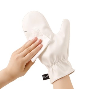 Body Lotion <b>Gloves</b> White Plastic Application Tool For <b>Moisturizing</b> Body Care - Product Image 1