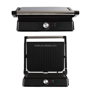 Aifa 2024, nuevo diseño, planchas antiadherentes, placa de cocina, 2 rebanadas, <span class=keywords><strong>sandwichera</strong></span>, Panini, parrilla de prensa con bandeja de goteo extraíble - Product Image 2