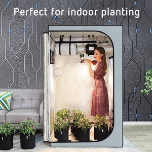 Kit Completo de Cultivo en Interior de 3x3 pies, 4x4 pies, 5x5 pies, <span class=keywords><strong>Invernadero</strong></span> Hidropónico con Luces LED <span class=keywords><strong>para</strong></span> <span class=keywords><strong>Plantas</strong></span>, Kit de Cultivo de Plántulas - Product Image 3