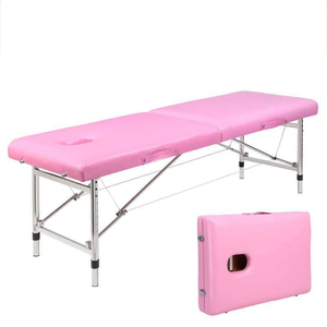 Preisgünstige, kompakte, langlebige, faltbare Massageliege aus Edelstahl für Krankenhaus, Heimgebrauch, chinesische Kleinunternehmen und Schönheitssalons - Product Image 6