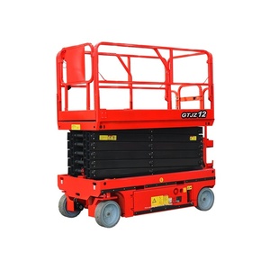 Plateforme élévatrice mobile à ciseaux hydraulique compacte pour travaux d'entretien en hauteur - Product Image 1