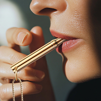 Cigarette sans tabac en acier inoxydable arrêter de fumer arrêter de vapoter aide produits de cessation à base de plantes collier de respiration Oi essentiel