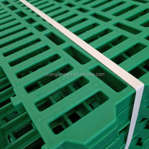 Plancher en plastique économique et durable, épaissi, à lattes pour moutons/chèvres, pour élevage de chèvres, 60*60 cm avec poutre en fibre de verre - Product Image 1