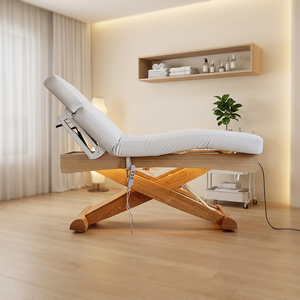 DM Electric Adjustable Beauty Bed <b>for</b> Eyelash <b>Extensions</b> Facial Care Tattoo and SPA Treatments - Product Image 5