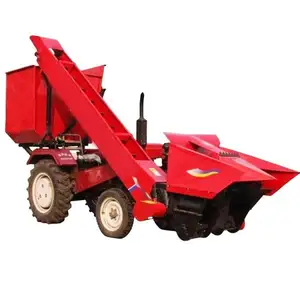 Tractor para caminar, cosechadora de forraje de maíz dulce, mini cosechadora combinada