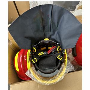 خوذة حريق قصيرة من نوع الاتحاد الأوروبي للوجه بالكامل لإطفاء الحرائق مع معيار EN - Product Image 6