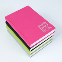 Carnet de réunion personnalisé avec logo, en tissu imperméable, agenda écologique, journal à couverture rigide en lin multicolore