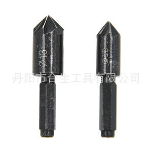 Herramienta de biselado de siete cuchillas Mr Drill, 2 piezas, vástago de 5.7 mm, broca de acero al carbono para trabajar la madera, para un acabado liso - Product Image 2
