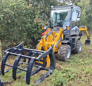 Chargeuse sur pneus TOHO 3 tonnes avec moteur Euro5/EPA, 4 roues motrices, moteur et pompe haute efficacité pour la construction/l'agriculture - Product Image 1