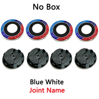 5 Set 56mm 68mm untuk Tutup Tengah Roda Mobil Model Floating BMW E46 E39 E38 E90 E60 X1 X3 X5 X6 50th Anniversary M1 M2 M3 M4 M5 Logo