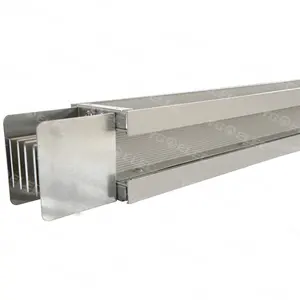 Fabrieksprijs Lage Aluminium Buizen Stroomkabels Trunking Systeem Legering Aluminium Busbar Fabricage Voor Elektrisch Paneel