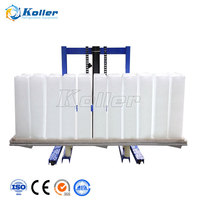 Refroidissement direct automatique machine de bloc de glace de 1 tonne sans eau salée
