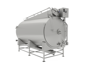 Petit refroidisseur à lait rond entièrement automatique 200L-2000L avec agitateurs cuve à fromage - Product Image 4