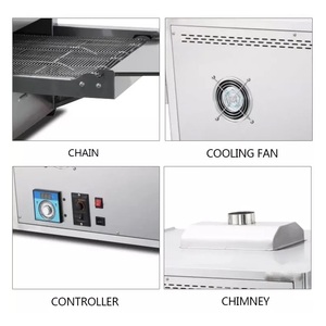 <span class=keywords><strong>Horno</strong></span> de Pizza Eléctrico Industrial de Acero Inoxidable para Restaurante, Precio - Product Image 6