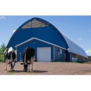 โรงงานจีนผลิตเต็นท์คลังสินค้าขนาดใหญ่ 40*40 เมตร โครงสร้างโดม PVC หลังคาผ้าคลุมแบบโครงเหล็กคู่ วัสดุ PVDF สำหรับอุตสาหกรรมขนาดใหญ่ - Product Image 3