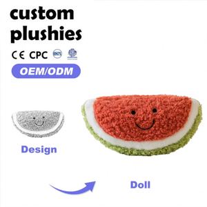 Almohada de Peluche de Dibujos Animados - Diseños de Frutas, Comida y Cebolla Navideños - Almohadas de Peluche de Dibujos Animados Personalizables - Product Image 4