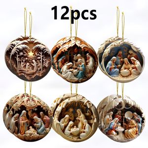 Spot Home Decor Pendentif de Pâques en bois pour tenture murale lors des fêtes de Pâques - Product Image 4