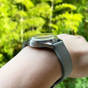 Kubbeli cam OEM Vintage Bonklip bilezik otomatik mekanik atlama saat izle - Product Image 6